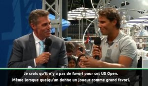 US Open - Nadal : "Il n'y a pas vraiment de favori"