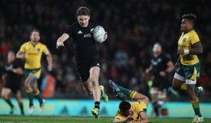 Beauden Barrett entre dans l'histoire en inscrivant 4 essais face à l'Australie