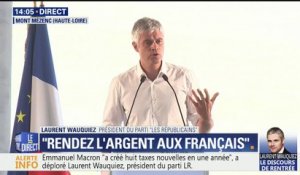 Laurent Wauquiez: “Je demande une refondation totale de la politique migratoire européenne”