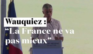 Wauquiez : "Un an après l’élection d’Emmanuel Macron, la France ne va pas mieux"