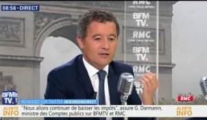 "Aucune des promesses du Président ne sera reniée" déclare Gérald Darmanin