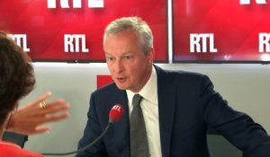 Bruno Le Maire a déclaré sur RTL qu'il n'y aura "aucune augmentation d'impôts" du quinquennat