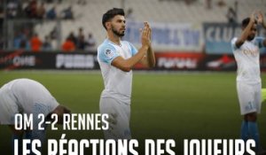 La réaction des joueurs après OM - Rennes (2-2)