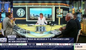 Lé débat: Geoffroy Roux de Bézieux prône un Medef "force de proposition" - 28/08