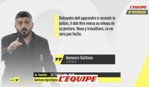 Gattuso recadre Tiémoué Bakayoko - Foot - ITA