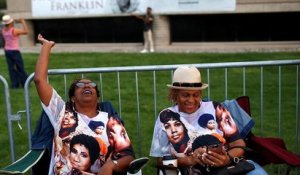 L'adieu des fans à Aretha Franklin, Reine de la Soul