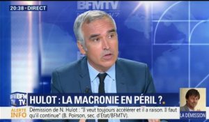 Démission de Hulot: le "en même temps" de Macron "a pris un coup énorme", selon Bruno Jeudy