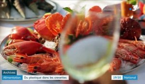 Alimentation : du plastique dans les crevettes