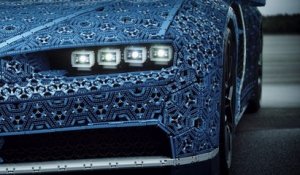 LEGO Technic Bugatti Chiron Reveal teaser - First ever life size drivable lego