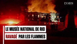 Brésil : le Musée National de Rio ravagé par les flammes