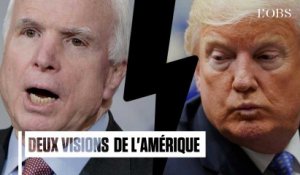 John McCain - Donald Trump : deux visions de la droite américaine