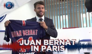Première interview de Juan Bernat