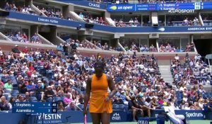 Stephens a envoyé du lourd contre Azarenka