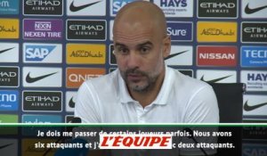 Guardiola revient sur la mise à l'écart de Sané - Foot - ANG - City