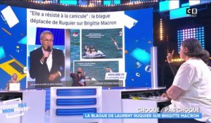 Blague de Laurent Ruquier sur Brigitte Macron dans ONPC, les chroniqueurs réagissent !