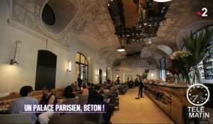 Tendances - Un palace parisien, béton !