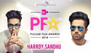 Harrdy Sandhu Performs at Punjabi Film Awards 2018