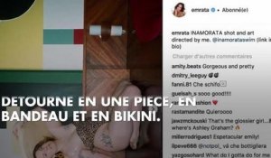 PHOTOS. Emily Ratajkowski complètement accro aux bikinis léopard, la preuve !