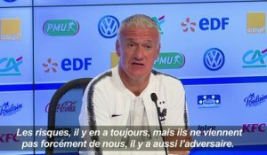 Football: les Bleus prêts pour le choc France-Allemagne
