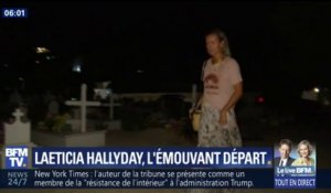 Laeticia Hallyday quitte Saint-Barthélemy