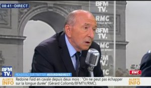 Gérard Collomb annonce "une forte baisse" des cambriolages en France, à l'exception de Paris