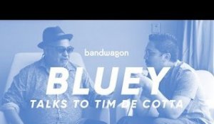 Tim De Cotta has a conversation with Bluey about football, Incognito and his childhood dream band