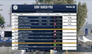 Adrénaline - Surf : Paige Hareb with a 5.7 Wave from Surf Ranch Pro, Women's Championship Tour - Qualifying Round