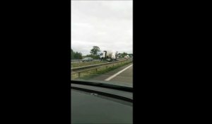 Accident sur l'A31 après Pont-à-Mousson