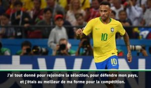 Brésil - Neymar : "Je suis parti de Russie la tête haute"