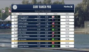 Adrénaline - Surf : Julian Wilson with a 7.23 Wave from Surf Ranch Pro, Men's Championship Tour - Qualifying Round