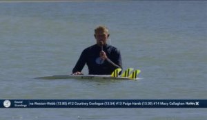 Adrénaline - Surf : Paige Hareb with a 6.4 Wave from Surf Ranch Pro, Women's Championship Tour - Qualifying Round
