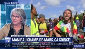 "Gilets jaunes à Paris": Manif au Champ-de-Mars, ça coince !
