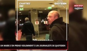 Quotidien : Un journaliste manque de se faire frapper par le maire d'une grande ville (vidéo)