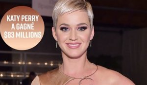 Katy Perry est l'artiste femme la mieux payée de 2018