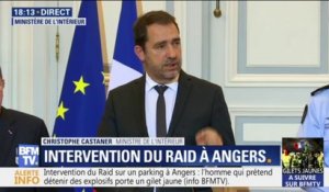Christophe Castaner confirme l'intervention du raid à Angers