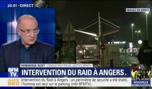 Angers : l'homme dit avoir un sac "rempli d'explosifs"