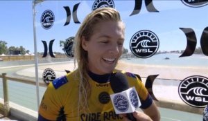 Adrénaline - Surf : Stephanie Gilmore with an 8.87 Wave from Surf Ranch Pro - Women's, Women's Championship Tour - Final