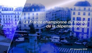La France championne du monde de la dépense sociale [Olivier Passet]