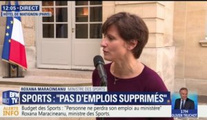 "J'adhère complètement à l'idée de rénovation et au besoin de se transformer", déclare la nouvelle ministre des Sports