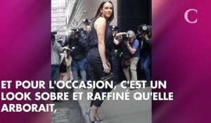 PHOTOS. Pauline Ducruet, canon avec un top subtilement transparent au défilé Oscar de la Renta