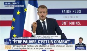 "N'oublier personne c'est dire aux premiers de cordée : 'N'oubliez pas les derniers de cordée'", réaffirme Emmanuel Macron