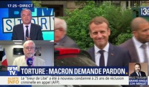 Torture en Algérie: Macron demande pardon à la veuve de Maurice Audin