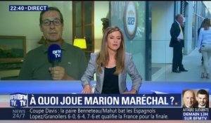 À quoi joue Marion Maréchal ?