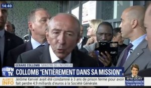 "Je suis entièrement dans la mission que j'ai aujourd'hui" déclare Gérard Collomb