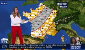 La météo pour ce vendredi 21 septembre 2018