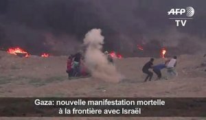 Gaza: nouvelle manifestation mortelle à la frontière avec Israël