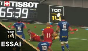 TOP 14 - Essai Eroni SAU (USAP) - Grenoble - Perpignan - J5 - Saison 2018/2019