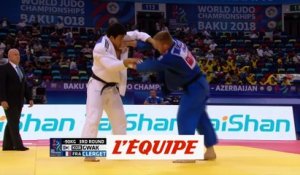 Clerget qualifié pour les huitièmes de finale - Judo - ChM (H)