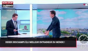 Didier Deschamps sacré entraîneur de l'année par la FIFA (vidéo)
