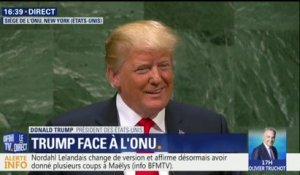 "Nous avons plus fait que tous les gouvernements de l'histoire", Trump fait rire Assemblée générale des Nations unies